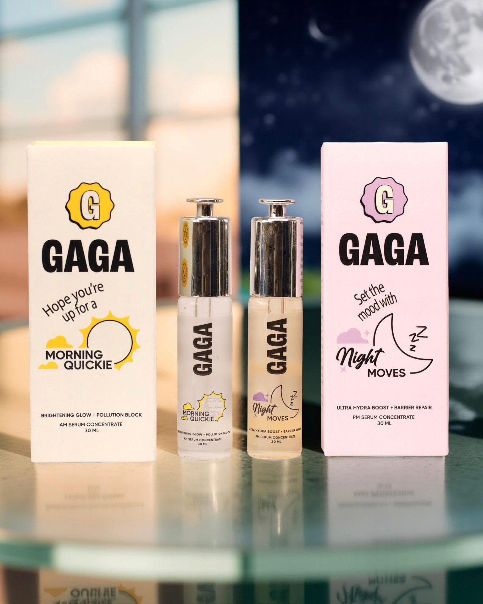 GAGA's AM PM Serum combo